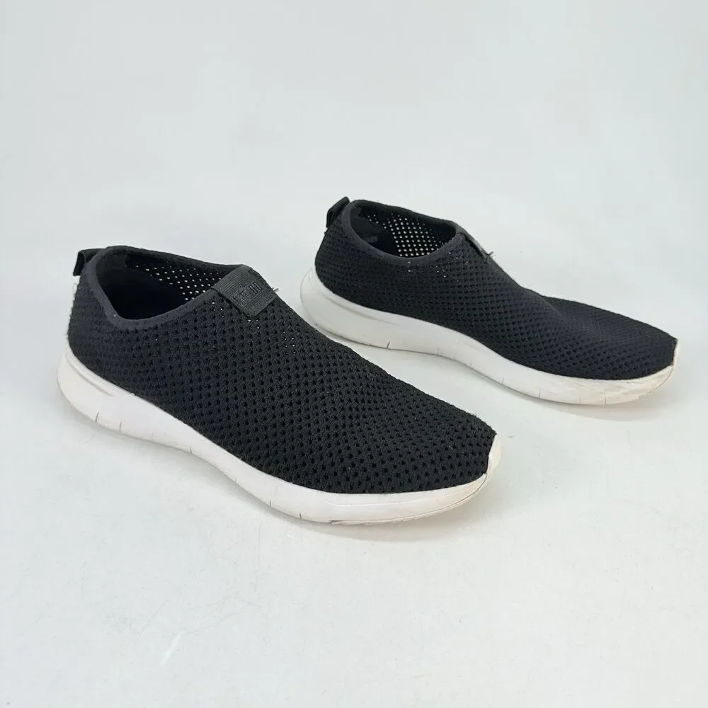 Fitflop Women’s Airmesh Slip On Sneaker Shoes Size 8 Black
